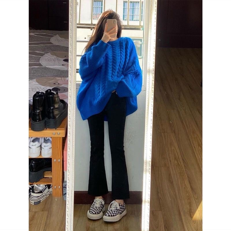 Áo len sweater thu đông 4 màu phong cách ulzzang