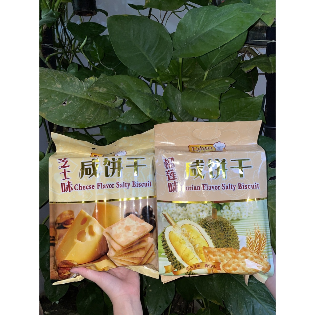 Bánh Quy Ăn Kiêng DianXiang Phô Mai Cheese Flavor Salty (Gói 408g) | WebRaoVat - webraovat.net.vn