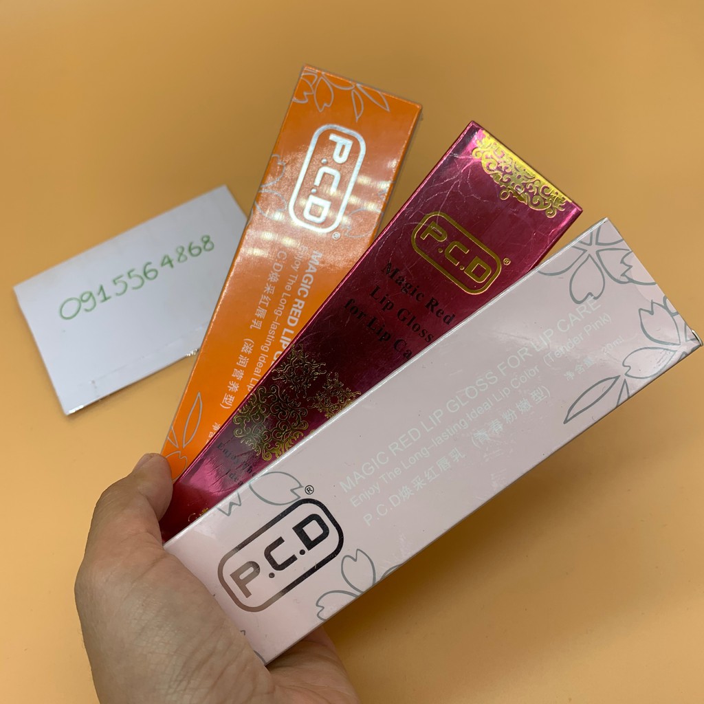 Dưỡng môi PCD dưỡng ẩm và kích màu. Cải thiện màu môi sau phun xăm | BigBuy360 - bigbuy360.vn