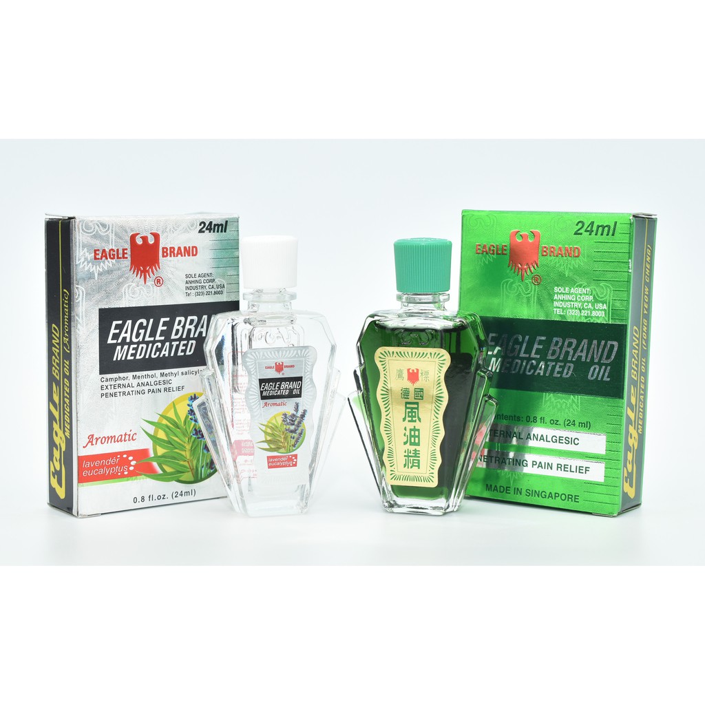Dầu gió 2 nắp Nhập Mỹ 24ml