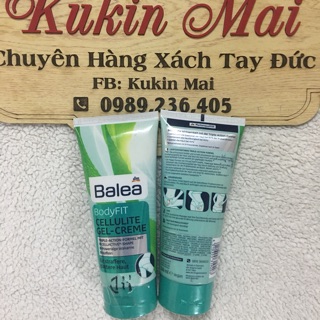 Kem đánh tan mỡ bụng,đùi,mông Balea 🇩🇪 Hàng xách tay Đức 🇩🇪