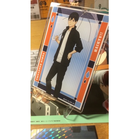 Standee khung ảnh ver rain Kageyama Haikyuu chính hãng Nhật