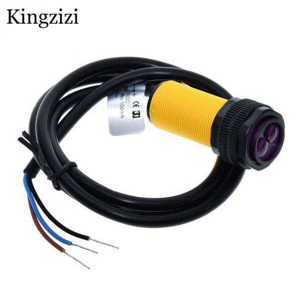 Rô Bốt Thông Minh E18-D80NK Cảm Biến Quang Điện 3-80cm Dành Cho Xe Hơi