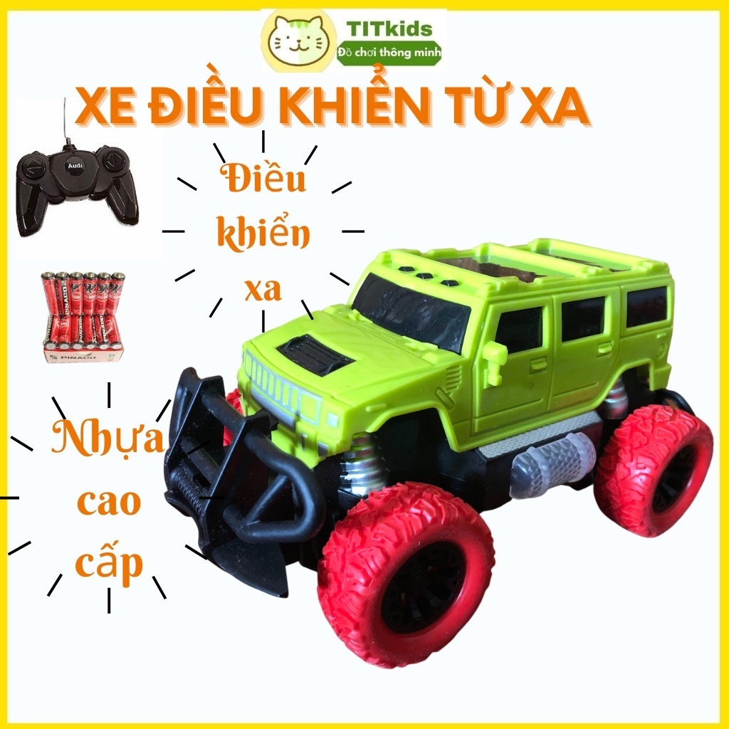 Bộ Xe Ô tô điều khiển từ xa, xe điều khiển từ xa 4 chiều, 2 chiều nhiều màu sắc cho bé