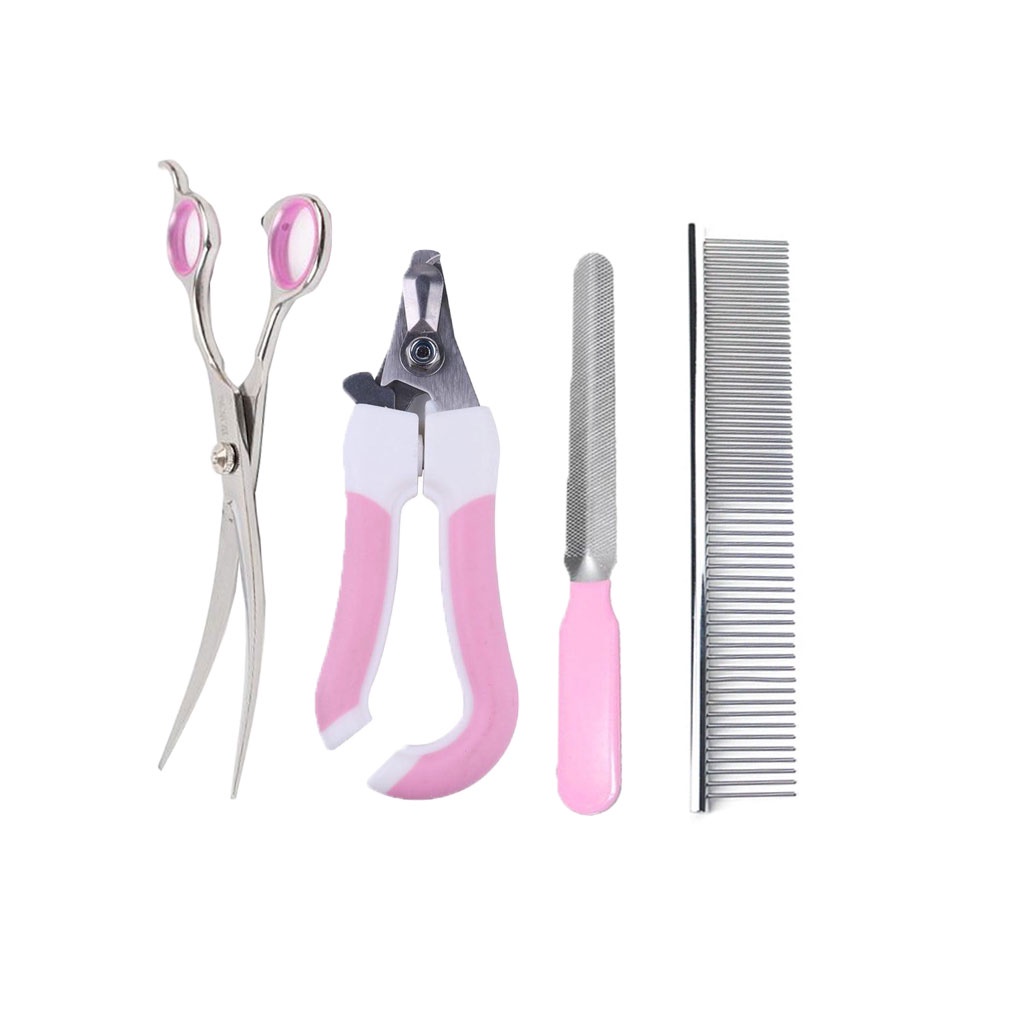 Tông đơ cắt lông chó mèo Kemei KM–1051, Máy cắt tỉa lông thú cưng tiếng ồn thấp, Bộ phụ kiện chăm sóc thú cưng