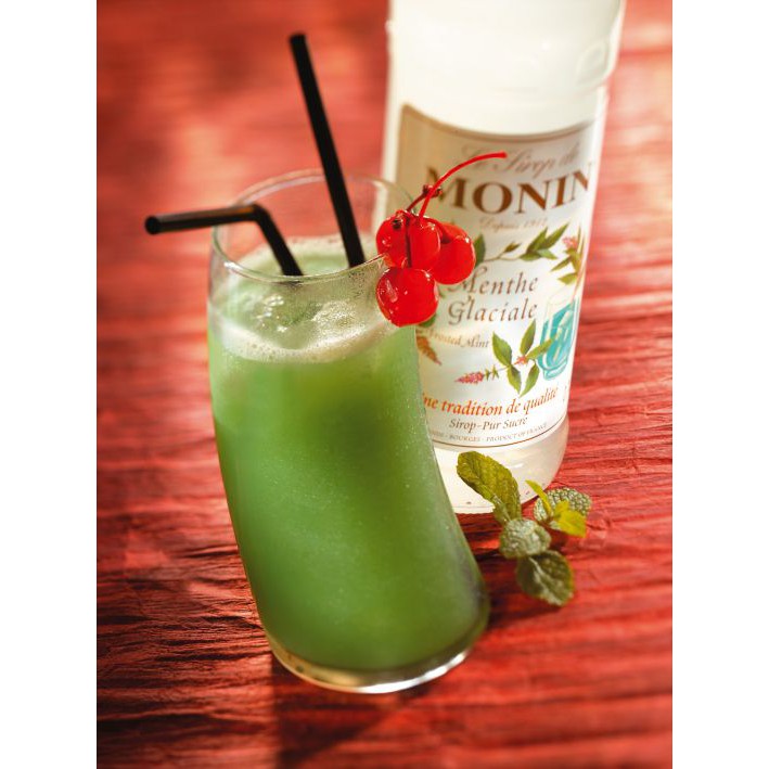 Siro Bạc hà trắng Monin (Frosted Mint syrup) - chai 700ml