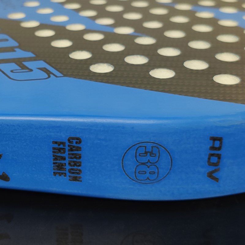 Vợt Đánh Tennis Camewin Padel Bằng Sợi Carbon Và EVA Bề Mặt Mịn Siêu Bền Màu Trắng