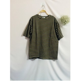 Pull kẻ dáng rộng