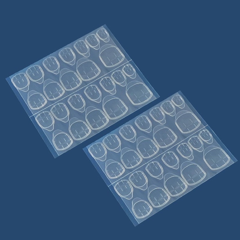 Bộ 24 Sticker Miếng Dán Móng Tay Bằng Silicon dành cho nail box