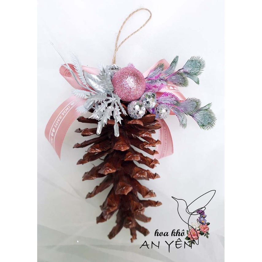TRÁI THÔNG TRANG TRÍ NOEL