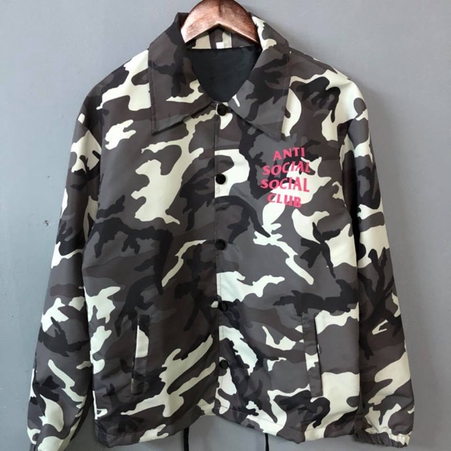 Jacket Anti social club Camo