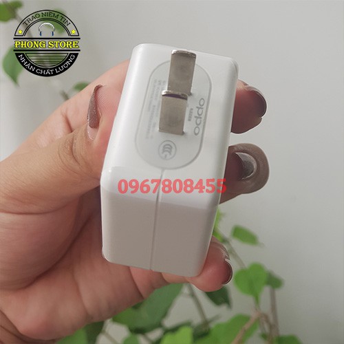 Bộ sạc nhanh oppo, realme r15 chuẩn sạc vooc 3.0 chân Type C và Micro USB - Phong store