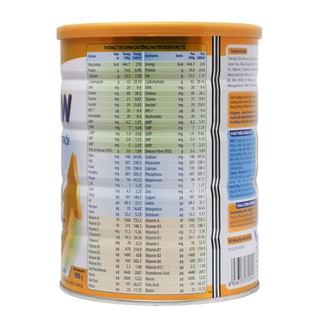 Sữa bột VitaGrow 1,2+ 900g