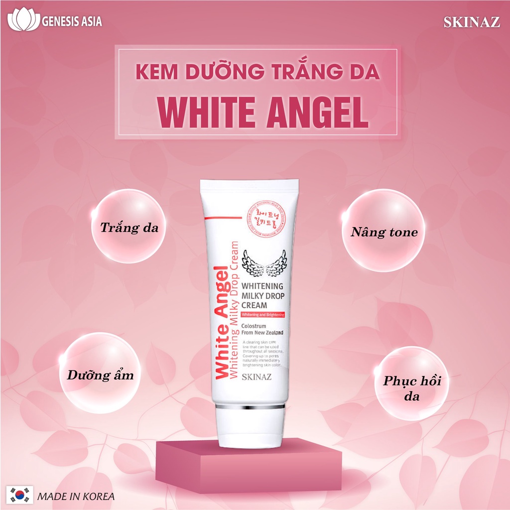 Kem dưỡng trắng nâng tone White Angle Skinaz Hàn Quốc 70g