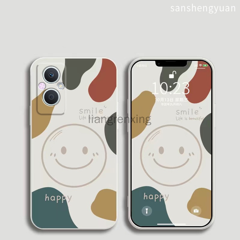 Ốp Điện Thoại Silicone Mềm Màu Trơn Cho oppo reno 7z 5g oppo reno7 z 5g