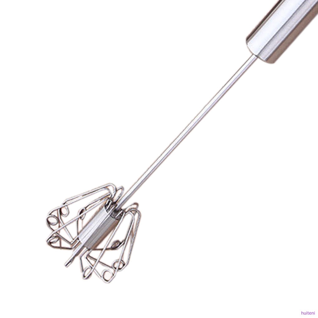 Dụng Cụ Đánh Trứng Bán Tự Động Bằng Thép Không Gỉ 10 Inch