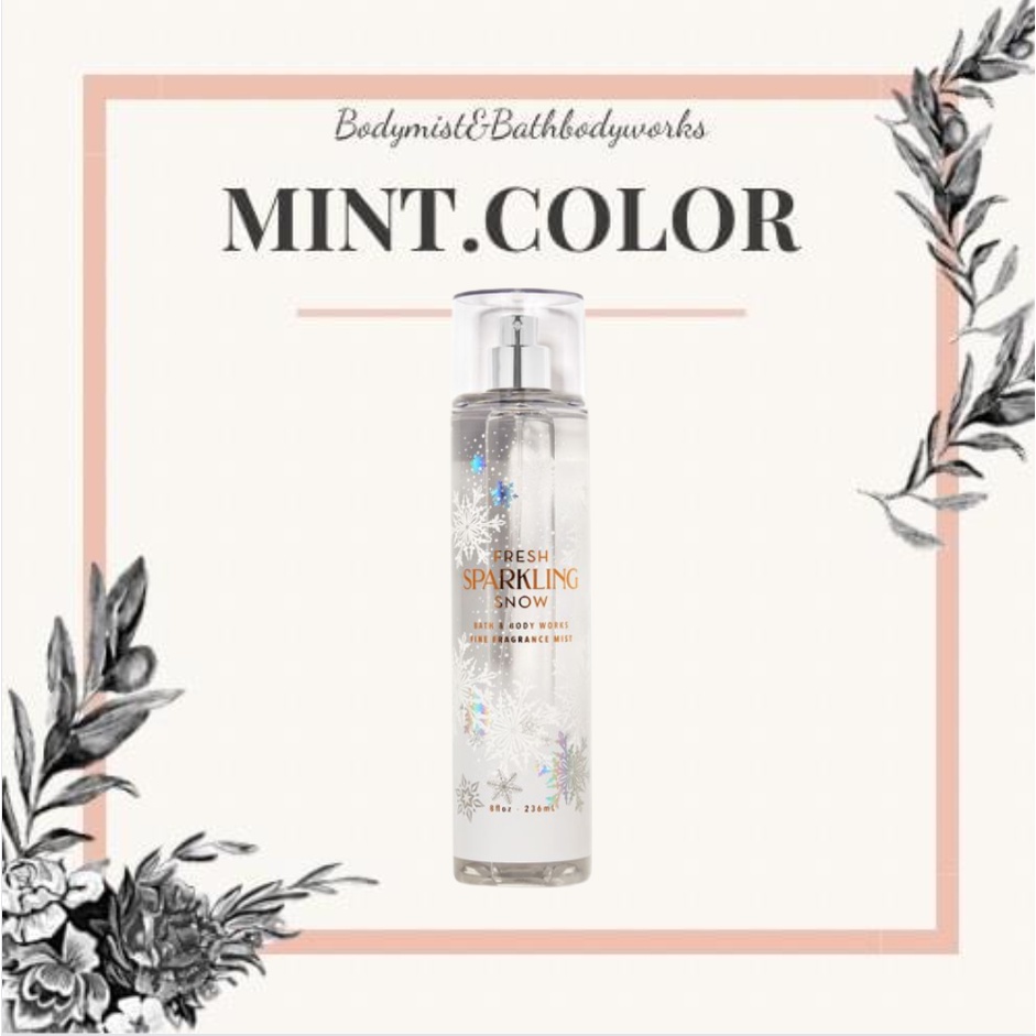 Xịt Thơm Body Works Fresh Sparkling Snow
