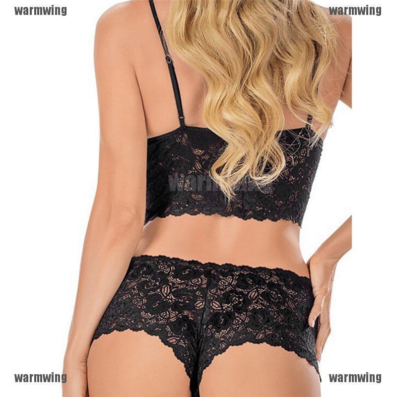 Bộ Đồ Lót Ren Gợi Cảm Plus