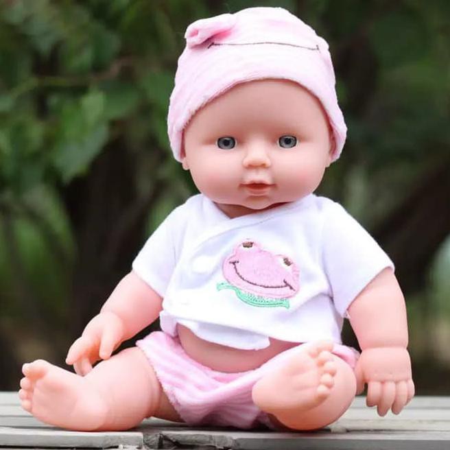 Búp Bê Em Bé Silicon Trong Bộ Hình Con Vật Đáng Yêu Dành Cho Bé Trai & Bé Gái - Cao 30cm