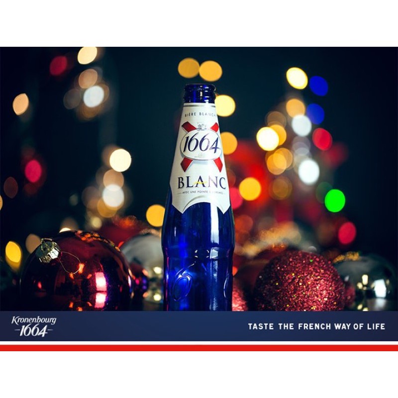 Bia Blanc 1664 - lốc 6 chai 330ml