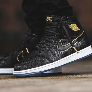 Giày  _Jordan 1s City of Flight High đen, size 38, 2hand