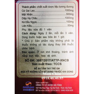 Giải độc gan Gold