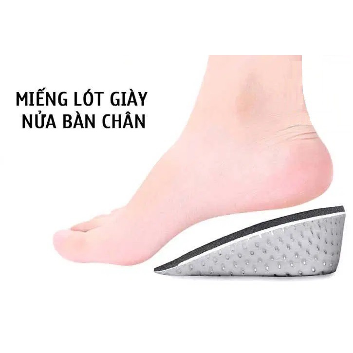 Miếng Lót gót độn đế Giày Tăng Chiều Cao 3-4cm