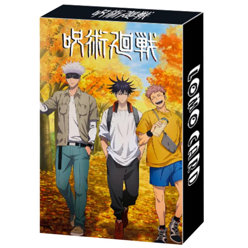 Hộp 30 tấm bưu thiếp mini hình anime dễ thương làm quà tặng sinh nhật cho bé