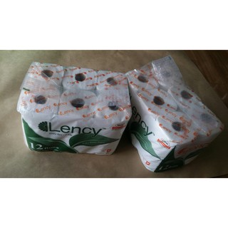 Giấy vệ sinh Lency 12 cuộn 2 lớp