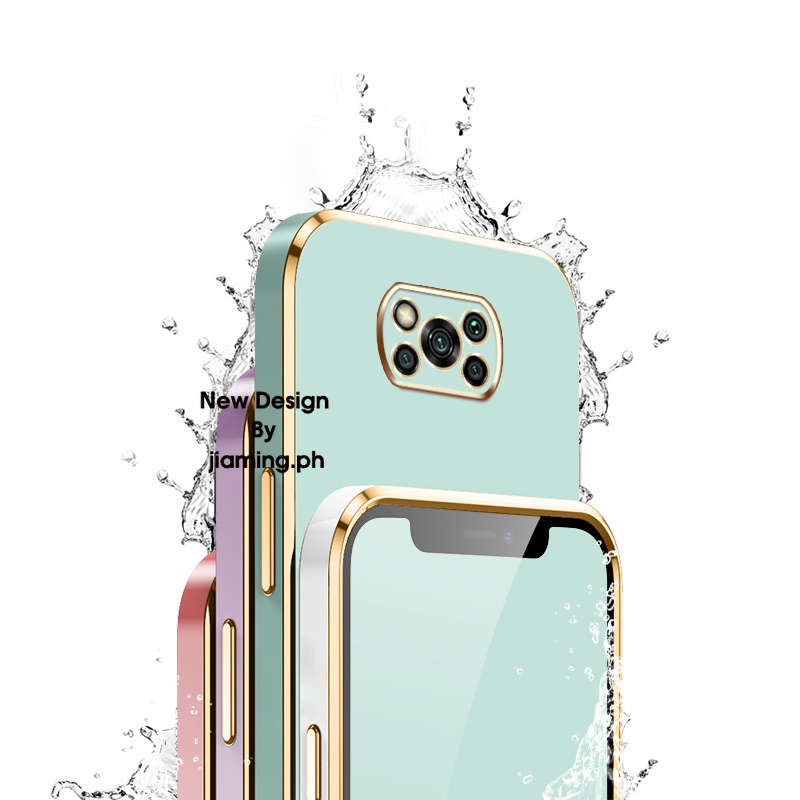 Ốp Điện Thoại Màu Kẹo Thiết Kế Sang Trọng Có Dây Đeo Cho Xiaomi Poco X3 NFC Poco X3 Pro 2022