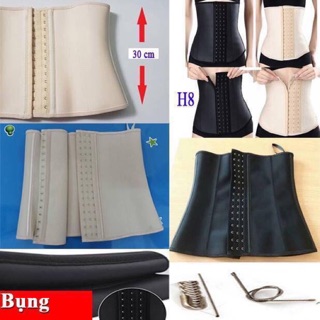 Đai gen bụng Latex 9 xương