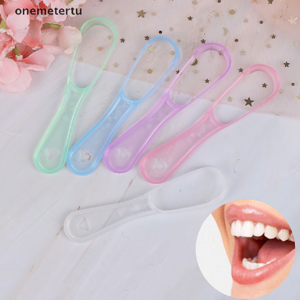 [Hàng mới về] Dụng cụ cạo vệ sinh lưỡi chăm sóc răng miệng tùy chọn màu sắc