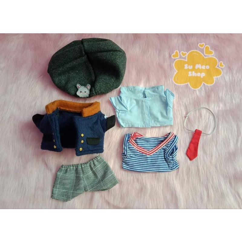 Quần áo Qutfit Nam Kinh 20cm - Vương Nhất Bác x Tiêu Chiến