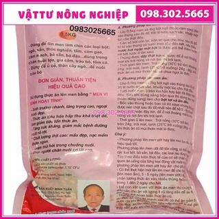 1kg Men vi sinh hoạt tính ủ thức ăn trong chăn nuôi