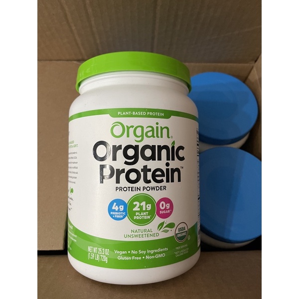 Protein Organic- Orgain USA- Bột đạm hữu cơ Bột pha sữa- Gym Keto Sport