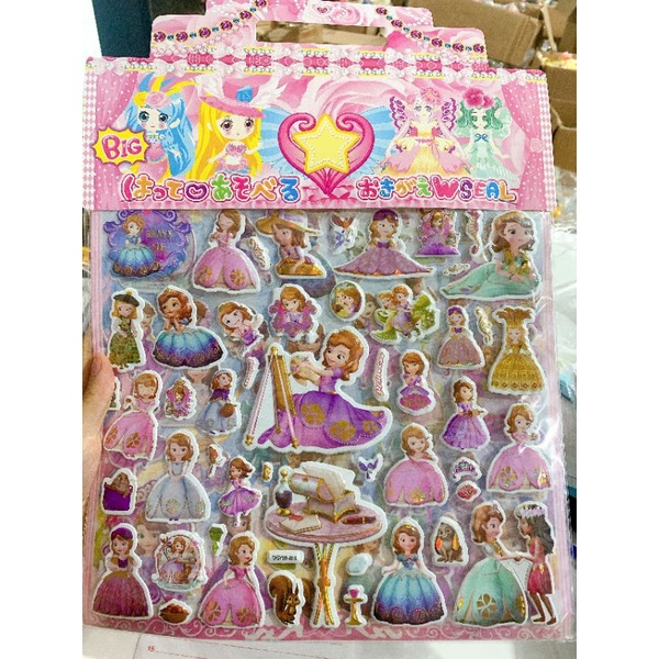 Sticker 3d cho bé SHOP MẸ BÚN