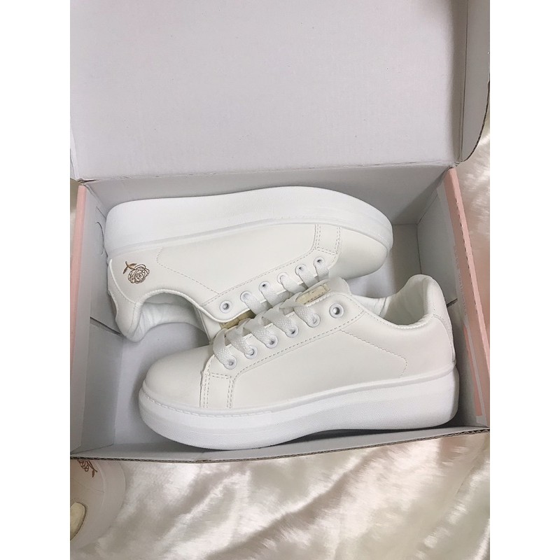 [HOT] Giày thể thao nữ HOA HỒNG, phù hợp đi học, đi làm, đi chơi, mix đồ xinh xắn nhẹ nhàng | BigBuy360 - bigbuy360.vn