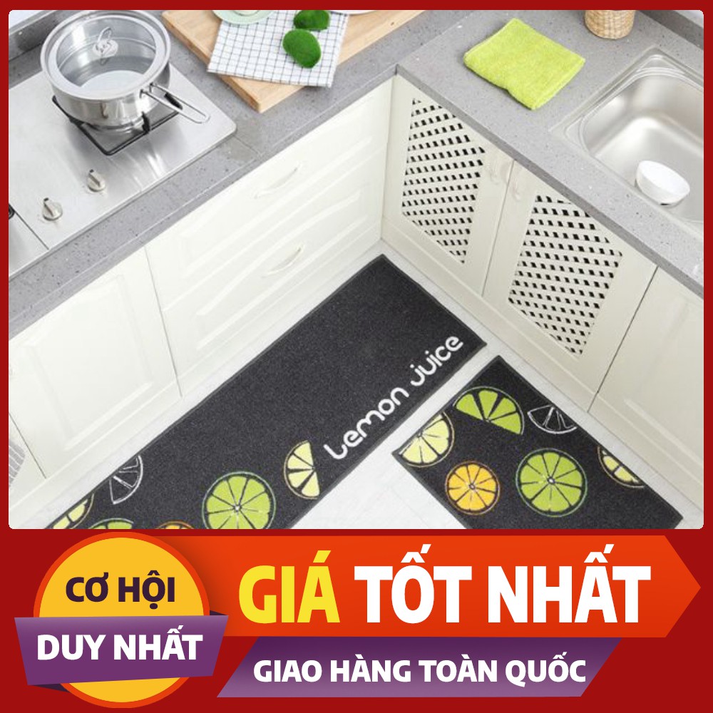 Bộ thảm bếp trang trí các mẫu mới nhất loại đẹp