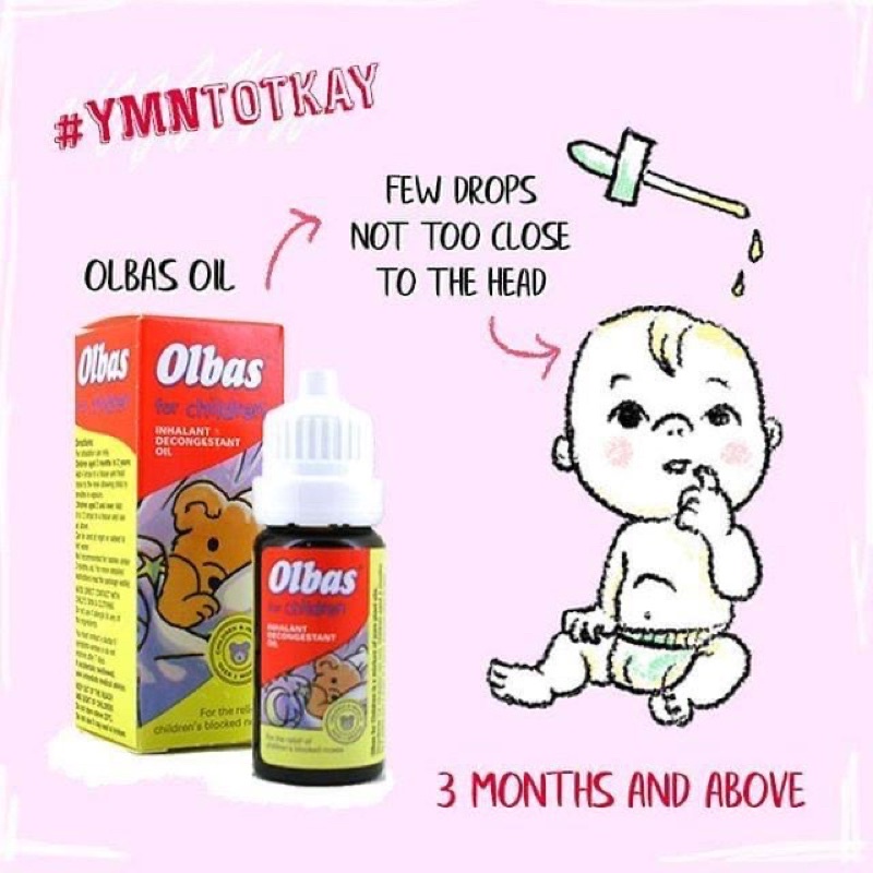 Dầu xông ngạt mũi Olbas