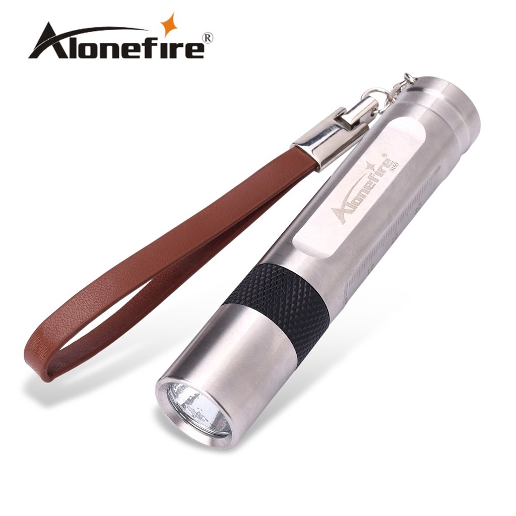 Đèn Pin Led Mini Bằng Thép Không Gỉ S106 Xml Cree Tiện Dụng