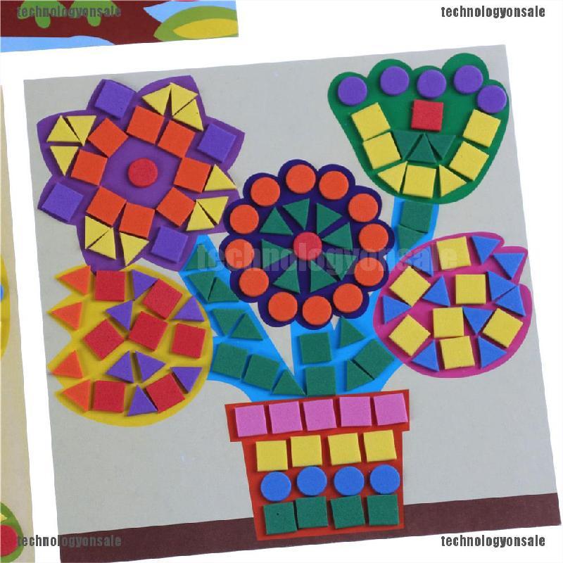 [Tech] 6 Pcs/set Kids Puzzle Stickers Toys Art Farm Educational Children's Day Gift