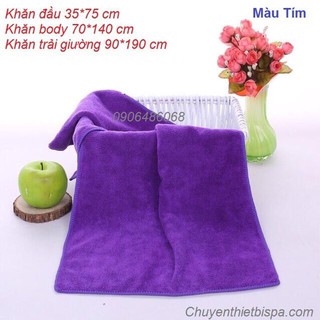 [HÀNG CÓ SẴN] Khăn salon, khăn spa chất đẹp (35*75cm)
