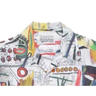 Áo Sơ Mi Tay Ngắn In Hình WACKO MARIA Plus Size Cho Nam Nữ