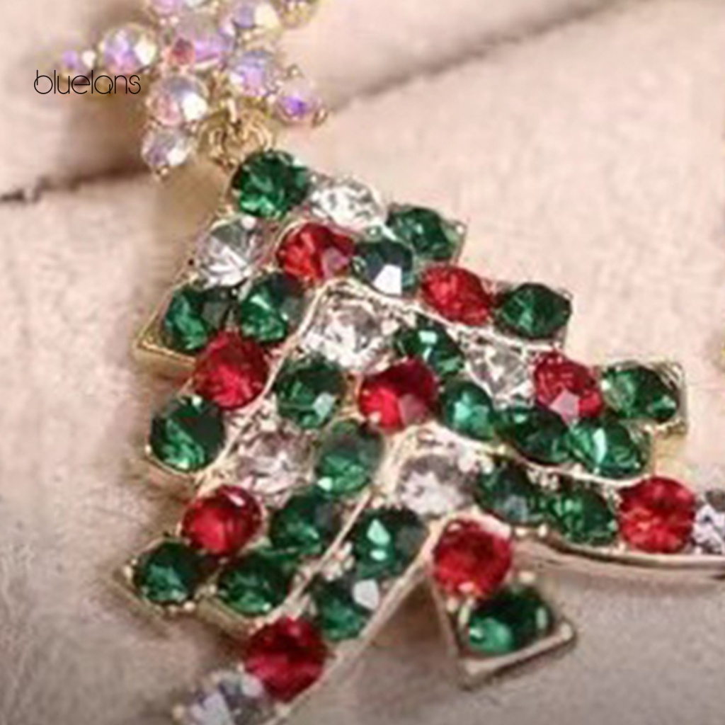 1 Đôi Bông Tai Nữ Đính Đá Zircon Thời Trang