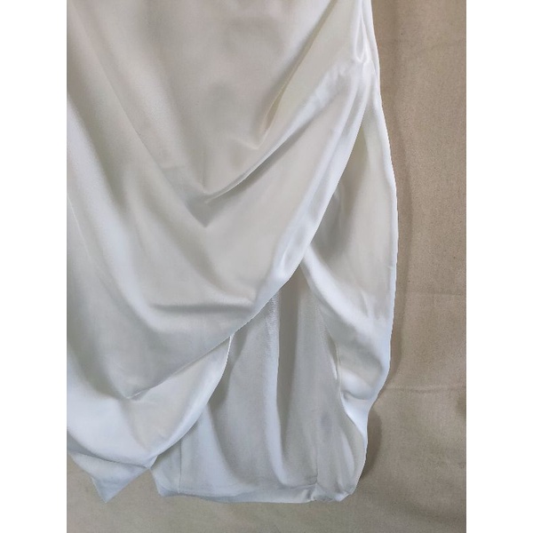 Đầm Trắng Satin House of CB sz Xs
