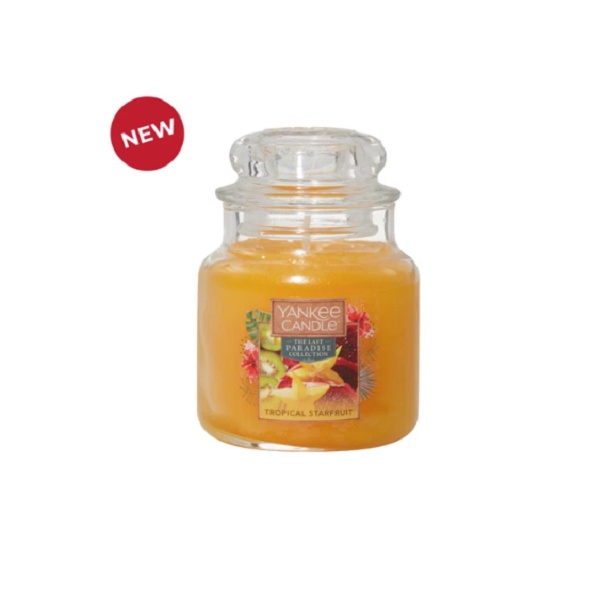 Nến hũ Yankee Candle size S - Tropical Starfruit (104g)