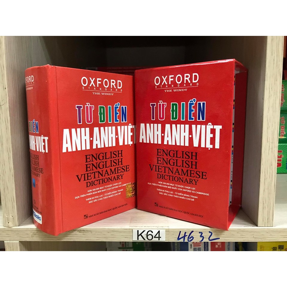 Sách - Từ điển Oxford Anh - Anh - Việt (Bìa Đỏ) Cứng