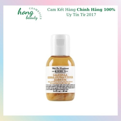 Toner hoa cúc Kiehl's - Calendula Herbal-Extract Toner 40ml ( toner cúc )