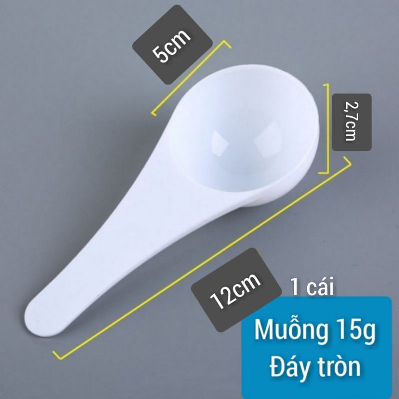 set 100 cái muỗng ( thìa) đong gia vị, nhựa pp