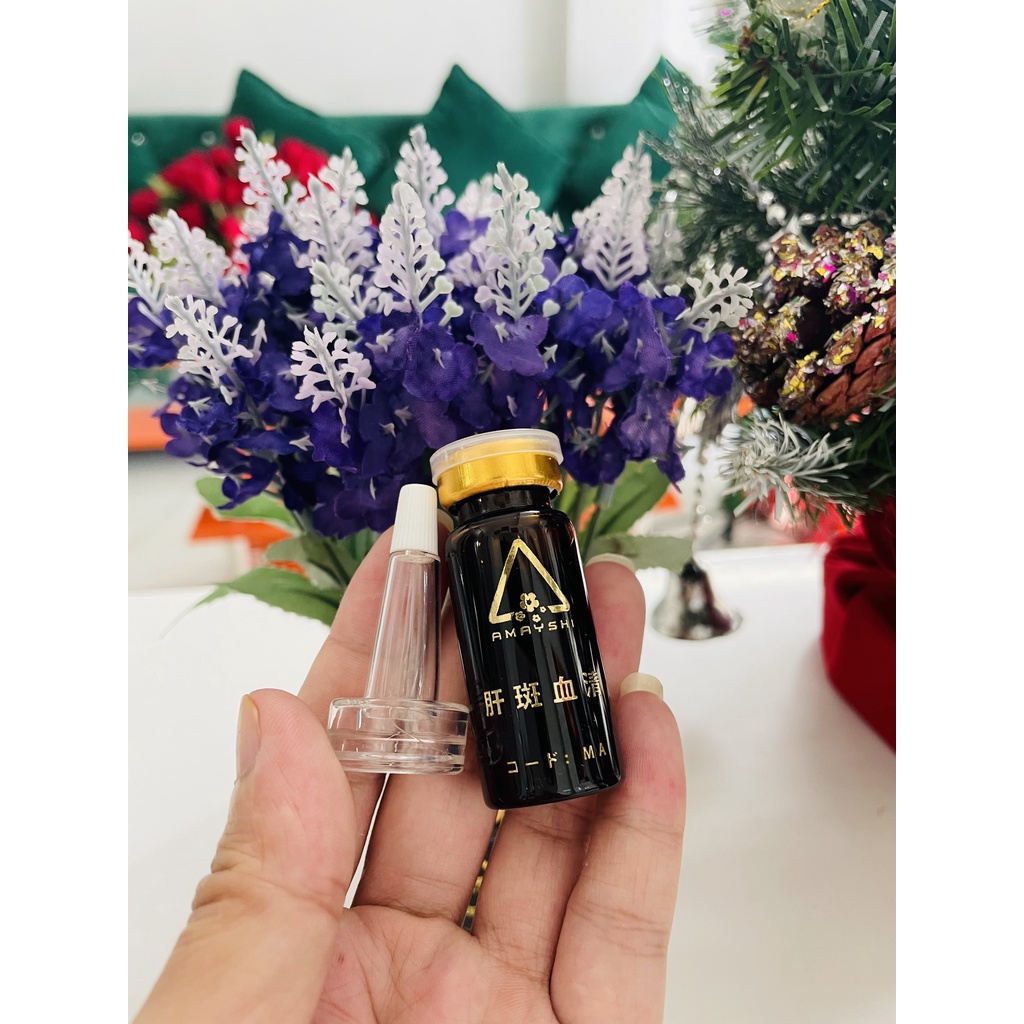 Serum Giảm Mụn Mờ Thâm AMAYSHI Sáng Da, Mờ Thâm, Căng Bóng Tái Tạo Kháng Vi Khuẩn P.Acnes